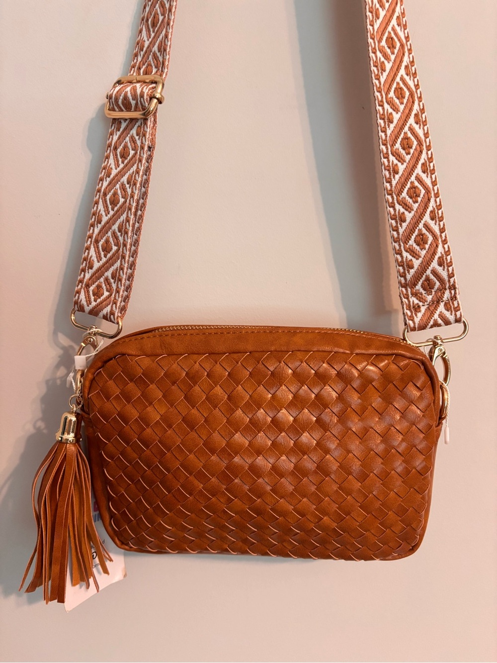 Ahdorned NWT Vegan crossbody purse